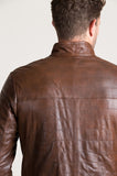 Raymond Reversible Quilted Lambskin Leather PufferJacket