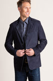 Stefano Italian Matisse Lambskin Suede Blazer