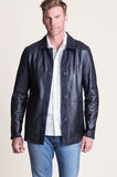 Earl Reversible Italian Lambskin Suede Blazer