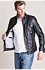 Stanley Lambskin Leather Moto Jacket