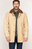 Country Gentleman Calfskin Leather Coat