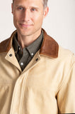 Country Gentleman Calfskin Leather Coat