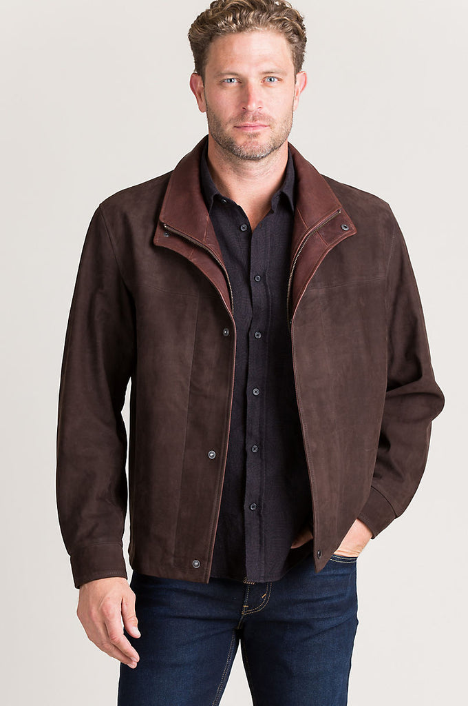 Showman Italian Calfskin Leather Jacket